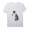 Damen Pinguin Liebhaber Penguin Kinder Damen Mädchen T-Shirt mit V-Ausschnitt – Perfektes Geschenk für Pinguin-Fans zu Geburtstag und Weihnachten