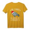 All I Want For Christmas Is A Manatee - Lustiges Seekuh Weihnachts T-Shirt für Meerestier- und Meeresliebhaber als Weihnachts- oder Geburtstagsgeschenk