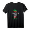 Verrückte Elfe Partnerlook Familien Outfit Weihnachten T-Shirt – Lustiges Weihnachtskostüm für Frauen, Mütter, Töchter & Familiengeschenke