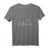 Damen Lustiges Cocktailglas Herzschlag T-Shirt - Perfektes Party-Top für Happy Hour, Brunch & Cocktail-Liebhaber