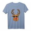 Lustiges Rentier Weihnachtsoutfit für Familie und Kinder – Witziges Weihnachts T-Shirt mit Sonnebrille für Feiern, Märkte und Frohe Weihnachten