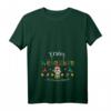 Damen Erstes Weihnachten in Mamas Bauch T-Shirt mit V-Ausschnitt - Lustiges Schwangerschaftsshirt für Weihnachten & unvergessliches Geschenk