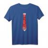 Lustiges Weihnachts-T-Shirt mit Krawatte, Santa & Rudolph – Perfekt für Weihnachtsfeiern & Partys für Männer