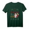 Lustiges Ugly Christmas T-Shirt mit Bier: Ho Ho Hol Mir Ein Bier für Weihnachtsfeiern, Partys & als Geschenk für Damen und Herren