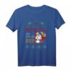 Lustiges Ugly Christmas T-Shirt mit Bier: Ho Ho Hol Mir Ein Bier für Weihnachtsfeiern, Partys & als Geschenk für Damen und Herren