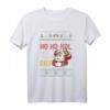 Lustiges Ugly Christmas T-Shirt mit Bier: Ho Ho Hol Mir Ein Bier für Weihnachtsfeiern, Partys & als Geschenk für Damen und Herren