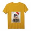Lustiges Weihnachten Waschbär T-Shirt mit V-Ausschnitt – Humorvolles Xmas Outfit für Tierliebhaber und Waschbären Fans