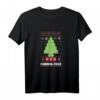 Chemis-Tree - Lustiges Chemiker Weihnachts-T-Shirt mit Periodensystem, Atom- und Reagenzglas-Motiven für Wissenschaftler und Chemie-Fans