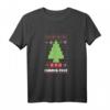 Chemis-Tree - Lustiges Chemiker Weihnachts-T-Shirt mit Periodensystem, Atom- und Reagenzglas-Motiven für Wissenschaftler und Chemie-Fans