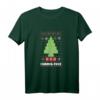 Chemis-Tree - Lustiges Chemiker Weihnachts-T-Shirt mit Periodensystem, Atom- und Reagenzglas-Motiven für Wissenschaftler und Chemie-Fans