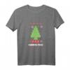 Chemis-Tree - Lustiges Chemiker Weihnachts-T-Shirt mit Periodensystem, Atom- und Reagenzglas-Motiven für Wissenschaftler und Chemie-Fans