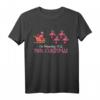 I'm Dreaming Of A Pink Christmas Flamingo T-Shirt – Festliches Weihnachtsoutfit für Familien, Gruppen und Flamingo-Liebhaber