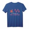I'm Dreaming Of A Pink Christmas Flamingo T-Shirt – Festliches Weihnachtsoutfit für Familien, Gruppen und Flamingo-Liebhaber