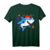Lustiges Weihnachts-Hai T-Shirt – Festliche Weihnachtsgeschenke für Damen, Herren und Kinder, ideal für Weihnachtsfeier & Weihnachtsmarkt