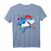 Lustiges Weihnachts-Hai T-Shirt – Festliche Weihnachtsgeschenke für Damen, Herren und Kinder, ideal für Weihnachtsfeier & Weihnachtsmarkt