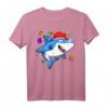 Lustiges Weihnachts-Hai T-Shirt – Festliche Weihnachtsgeschenke für Damen, Herren und Kinder, ideal für Weihnachtsfeier & Weihnachtsmarkt