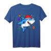 Lustiges Weihnachts-Hai T-Shirt – Festliche Weihnachtsgeschenke für Damen, Herren und Kinder, ideal für Weihnachtsfeier & Weihnachtsmarkt