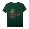 I Love Capitalism Lustiges Wirtschaft Kapitalist Geschenk T-Shirt - Perfekt für Unternehmer, Geschäftsführer & Geldliebhaber zu Geburtstag & Weihnachten