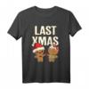 Last Christmas Lebkuchen Herz Pärchen T-Shirt – Lustiges und liebevolles Geschenk für Partner, Freunde & Familie zu Weihnachten, Geburtstag oder Überraschung