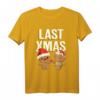 Last Christmas Lebkuchen Herz Pärchen T-Shirt – Lustiges und liebevolles Geschenk für Partner, Freunde & Familie zu Weihnachten, Geburtstag oder Überraschung