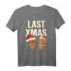 Last Christmas Lebkuchen Herz Pärchen T-Shirt – Lustiges und liebevolles Geschenk für Partner, Freunde & Familie zu Weihnachten, Geburtstag oder Überraschung