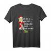 Lustiges Damen Weihnachtsmann T-Shirt mit Spruch - Sexy Weihnachtsoutfit für Feiern, Nikolaus & Adventskalender-Geschenk