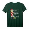 Lustiges Damen Weihnachtsmann T-Shirt mit Spruch - Sexy Weihnachtsoutfit für Feiern, Nikolaus & Adventskalender-Geschenk