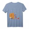Lustiges Weihnachts Rentier Partnerlook T-Shirt für Damen, Herren & Kinder – Perfekt als Geschenk & für festliche Familienoutfits