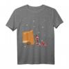 Lustiges Weihnachts Rentier Partnerlook T-Shirt für Damen, Herren & Kinder – Perfekt als Geschenk & für festliche Familienoutfits