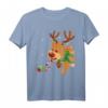 Lustiges Weihnachts Rentier Partnerlook T-Shirt – Festliche Outfits für Paare, Familien & Freunde, ideal als Geschenk für Rentierliebhaber